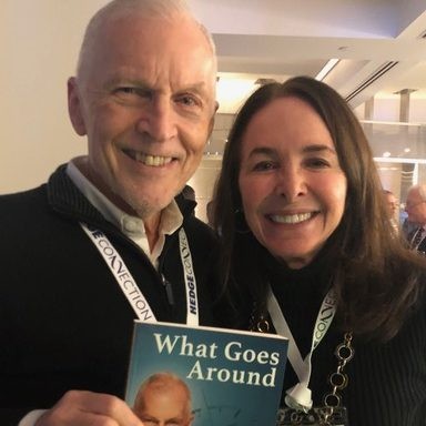 Rob Davis and Barbara Doran at the Terrific Hedge Connection