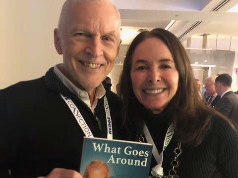 Rob Davis and Barbara Doran at the Terrific Hedge Connection