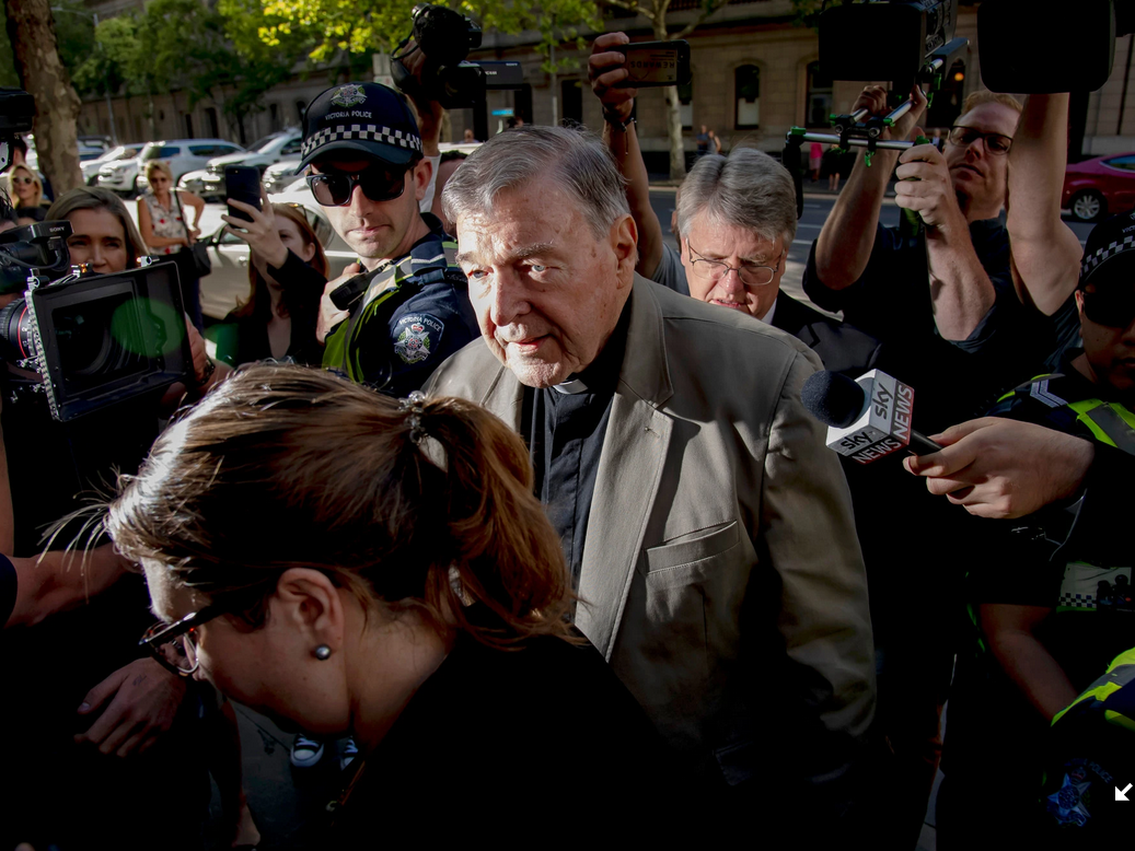 Cardinal George Pell of Australia Sentenced to Six Years in Prison
