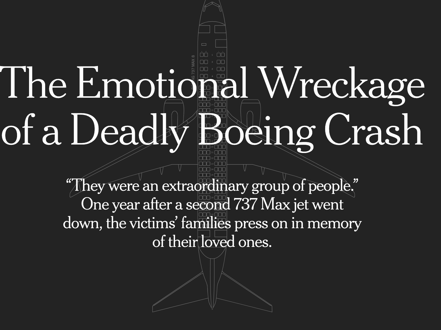The Emotional Wreckage of a Deadly Boeing Crash