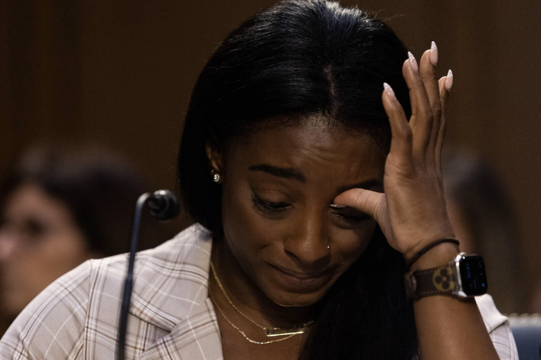 Biles and Her Teammates Rip the F.B.I.